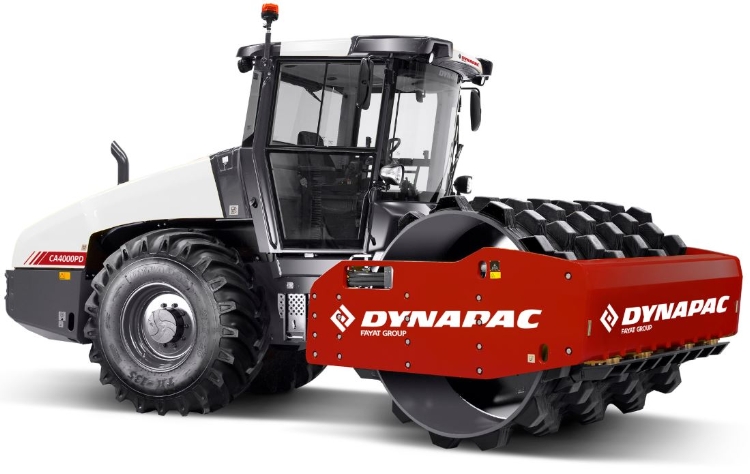 Dynapac CA4000PD, Valsetog