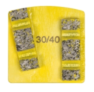 WSM Yellow, 12 mm, #30/40, Double