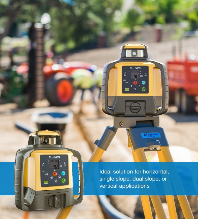 Topcon 2-Faldslaser RL-HV2S/E AWRBD