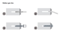 C-Bolt, 12x85 mm, 25 stk