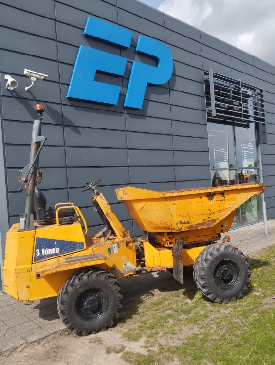 Thwaites 3 Tonne m/dr. højtip, Brugt dumper