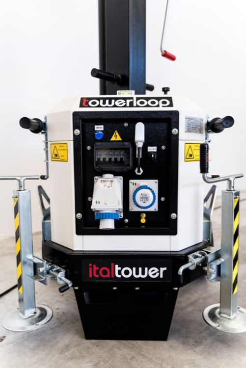 Towerloop Mobilt Lystårn - 4 x 240W LED