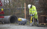 Atlas Copco LH230E, nakke 28x160, håndholdt hydraulikhammer
