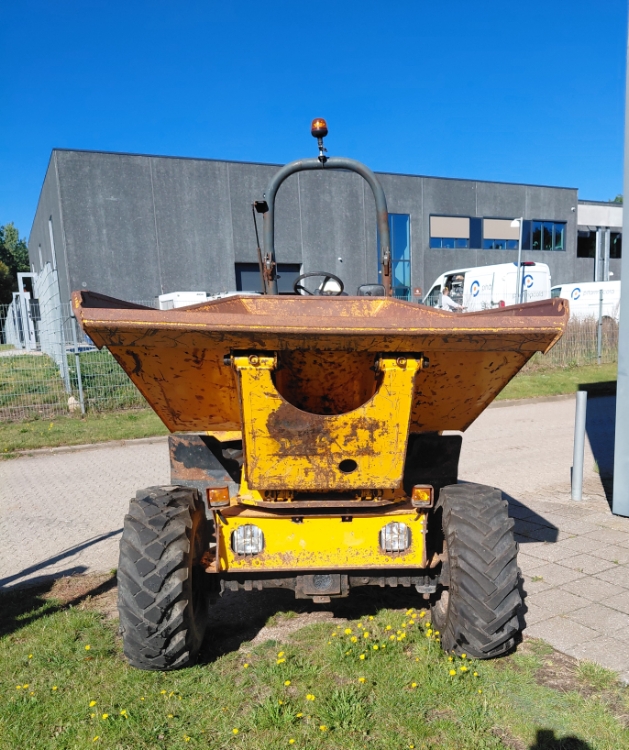Thwaites 3 Tonne m/drejelig højtip, Brugt dumper