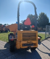 Thwaites 3 Tonne m/drejelig højtip, Brugt dumper