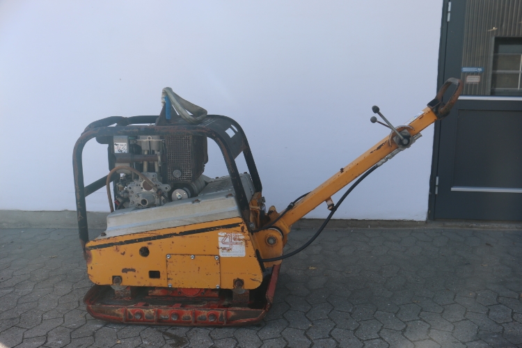Weber TC72, Brugt pladevibrator