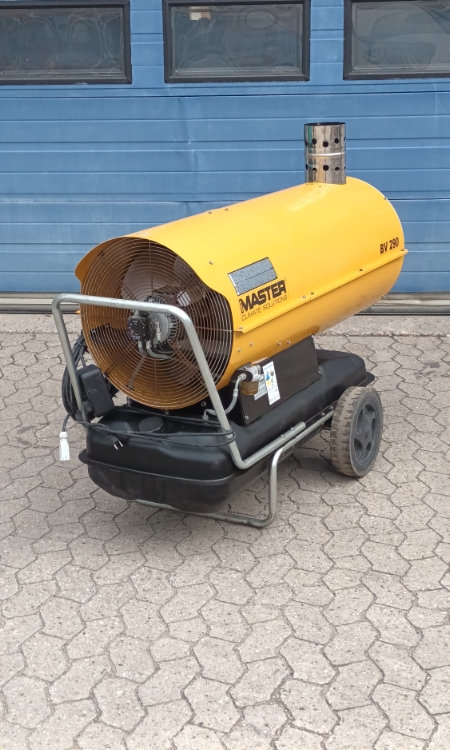 Dantherm Master BV 290 E, Brugt oliefyr