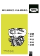 Brugermanual, Hatz 1B20 - 1B50