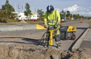 Atlas Copco LH180, nakke 32x160, håndholdt hydraulikhammer