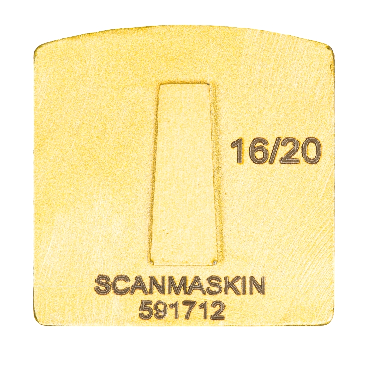 WSM Gold, 12 mm, #16/20, Single