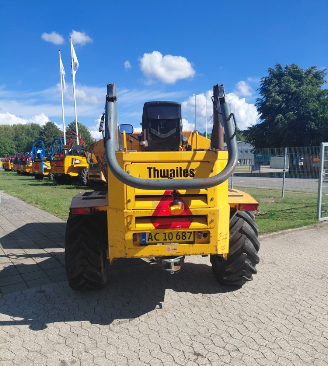 Thwaites 6 Tonne m/drejelig tip, Brugt dumper