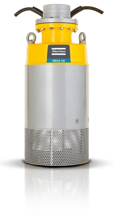 WEDA D100N, Dykpumpe, 10"