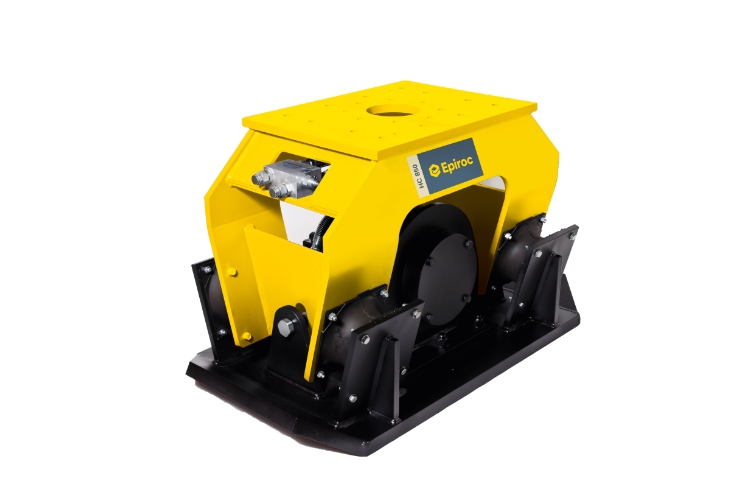 Epiroc HC850 Pladevibrator (statisk), Maskinbåren