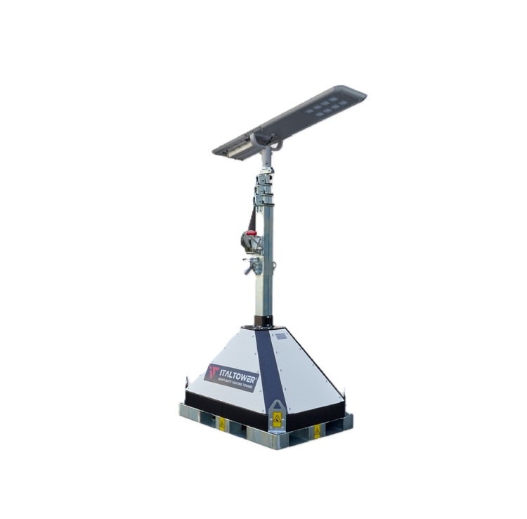 Street Solar - Soldrevet LED lystårn