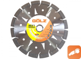 Whisper MX1, Ø230x22,2 mm, Diamantskive 