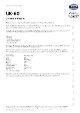 Teknisk datablad, Kema UK-60