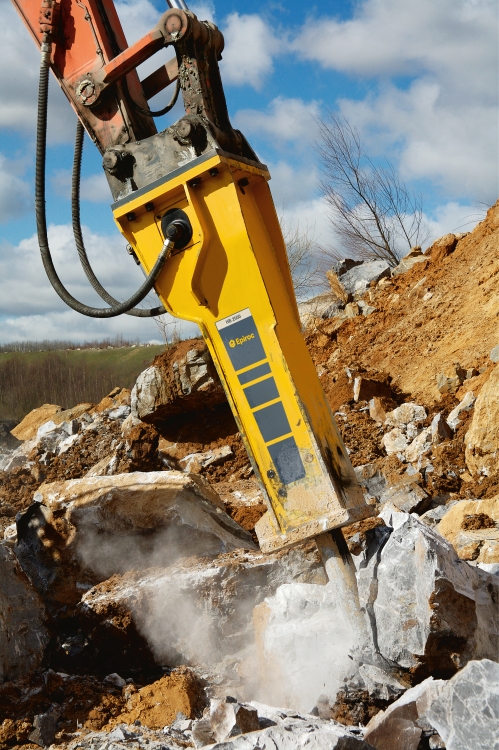 Epiroc HB2500, Hydraulikhammer