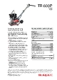 Produktblad, Swepac TR 600P