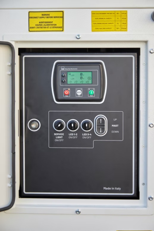 Polar Pro Lystårn med 15 kVA generator