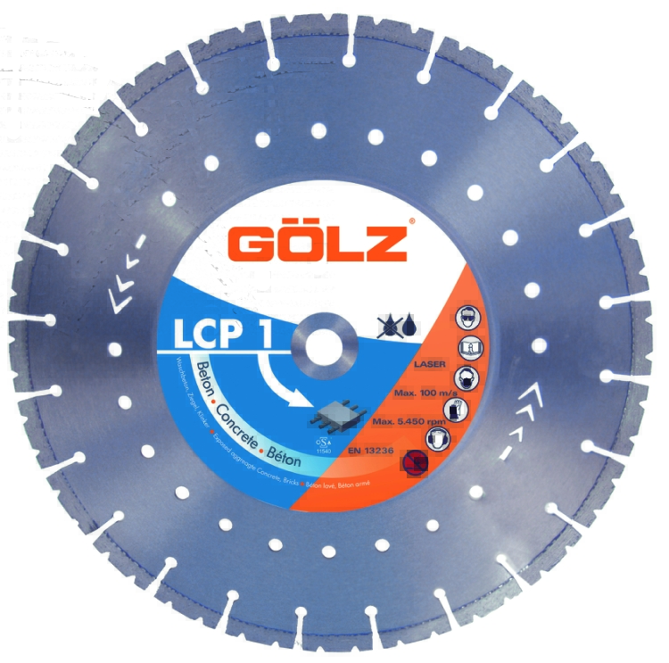 Gölz LCP1, Ø350x20 mm, Diamantklinge