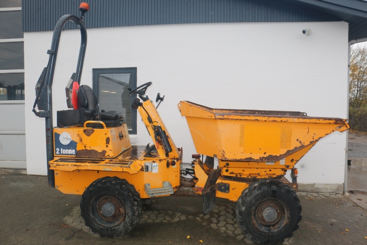 Thwaites 2 Tonne hi/sw, Brugt dumper